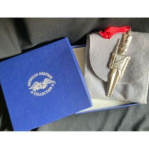 Gorham Sterling Silver American Heritage Collection Toy Soldier Very Rare 1991